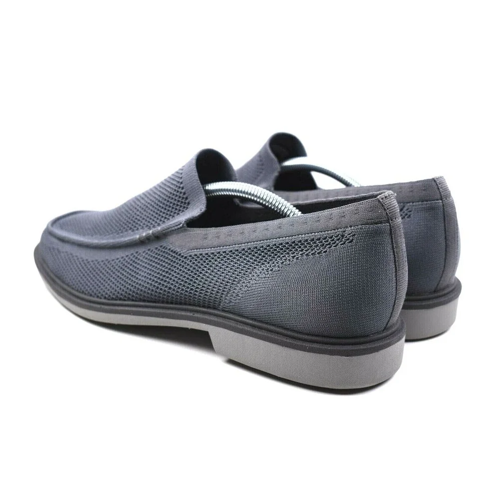 Mark Nason Men's Bayshore Charcoal Gray Dress Knit Slip-On Loafer Size 10  68243